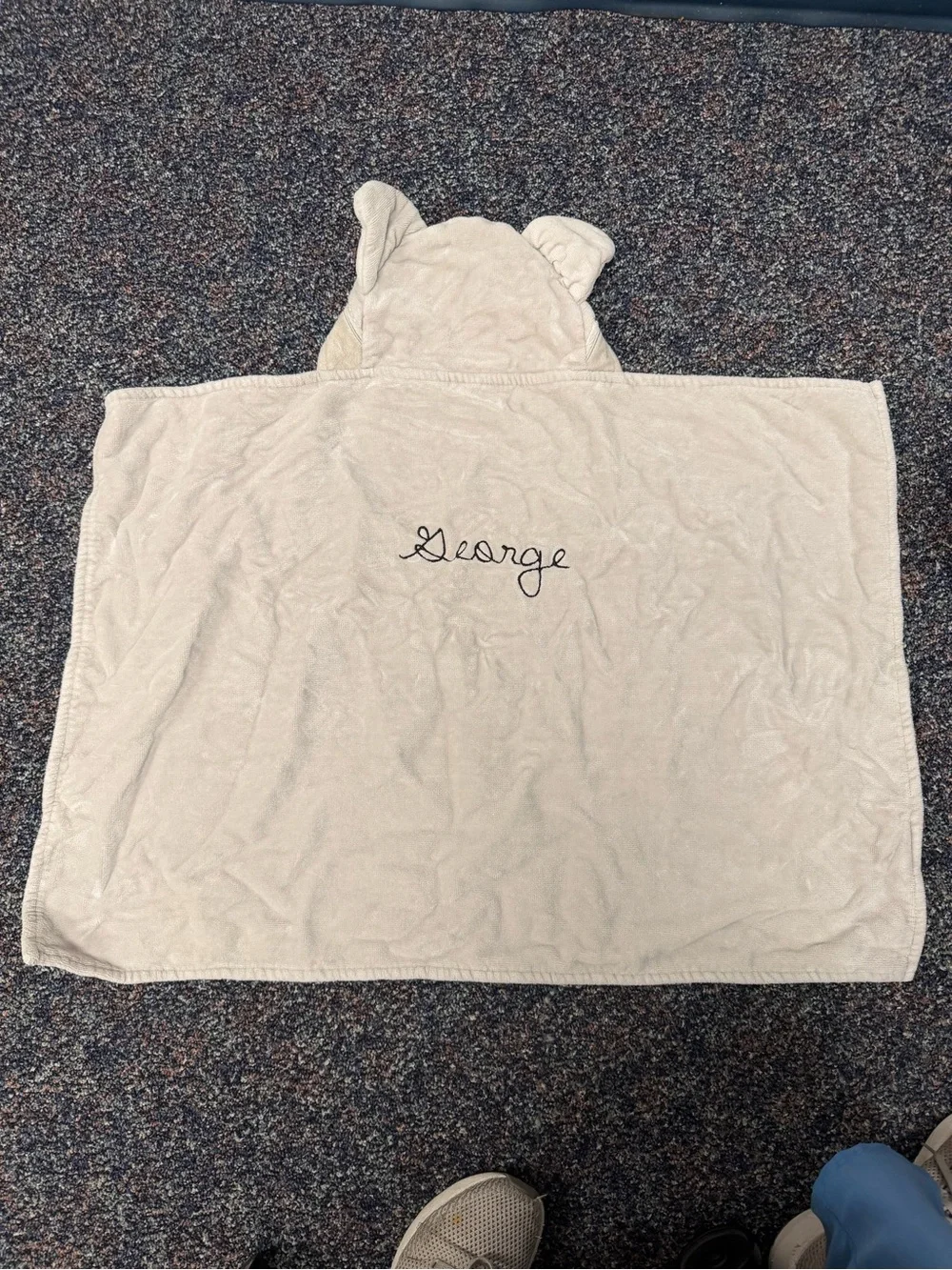 Pottery Barn Kids Hooded Towel Wrap - Koala - George - EUC